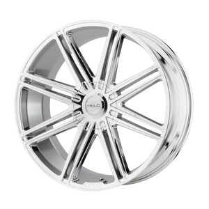 Helo HE913 Chrome 22x9.5 +15 6x120|6x139.7mm 78.1mm - WheelWiz