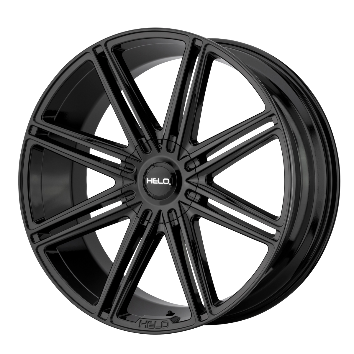 Helo HE913 Gloss Black 22x9.5 +15 6x120|6x139.7mm 78.1mm - WheelWiz