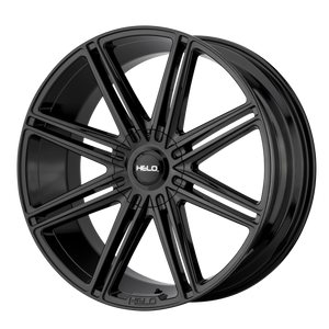 Helo HE913 Gloss Black 22x9.5 +15 6x120|6x139.7mm 78.1mm - WheelWiz