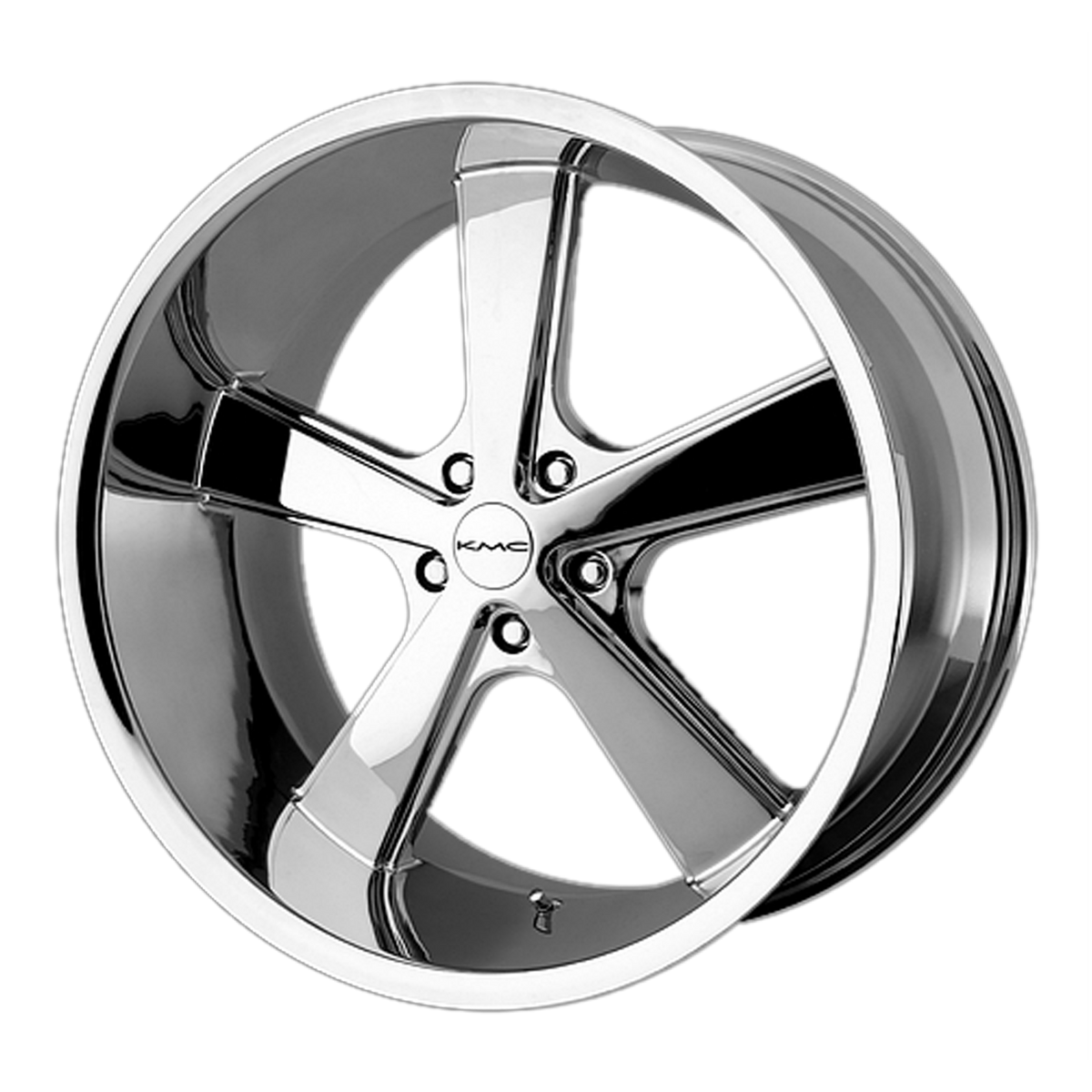 KMC KM701 NOVA Chrome 20x8.5 00 5x120.65mm 72.6mm - WheelWiz