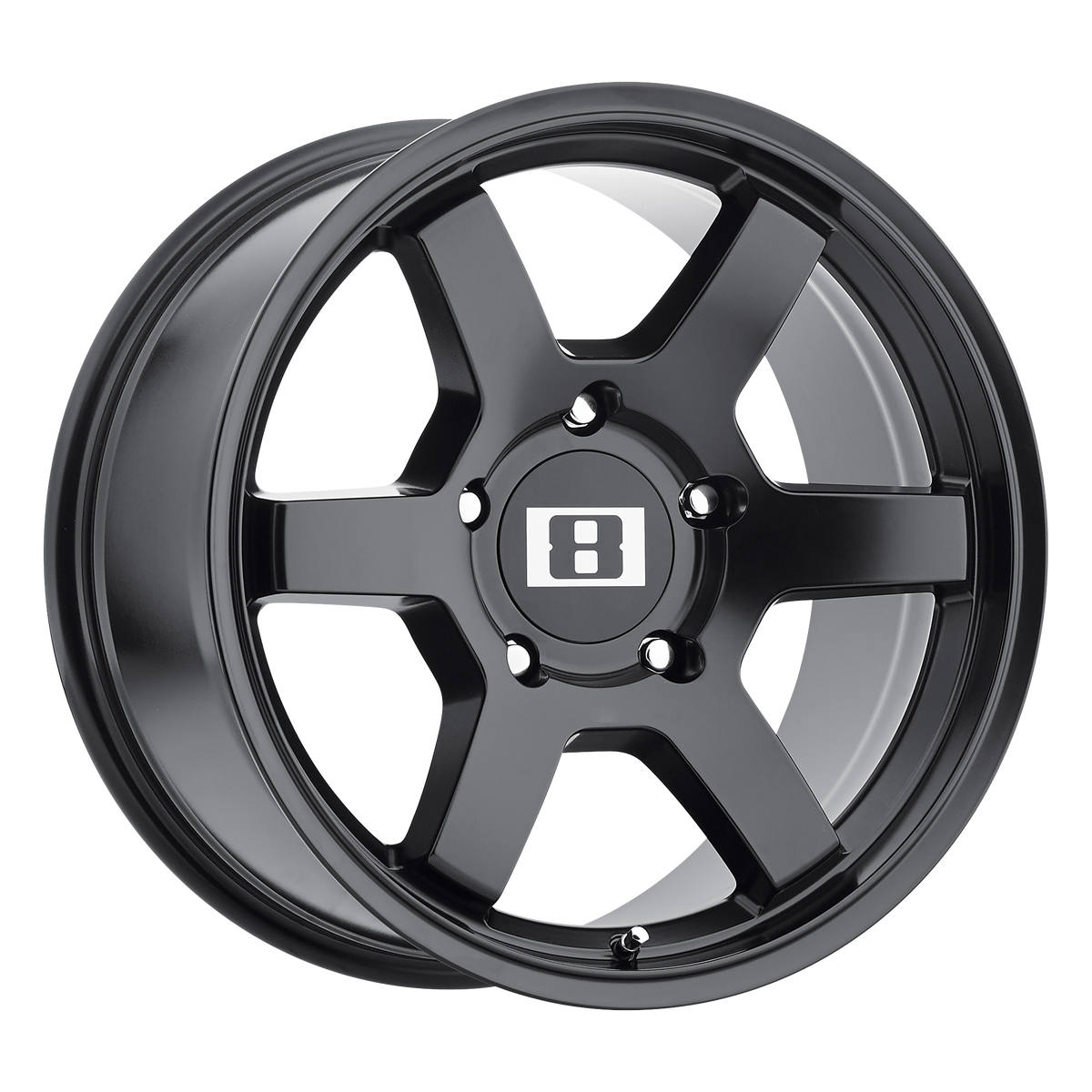 Level 8 MK6 Matte Black 18x9 +12 5x150mm 110.1mm - WheelWiz