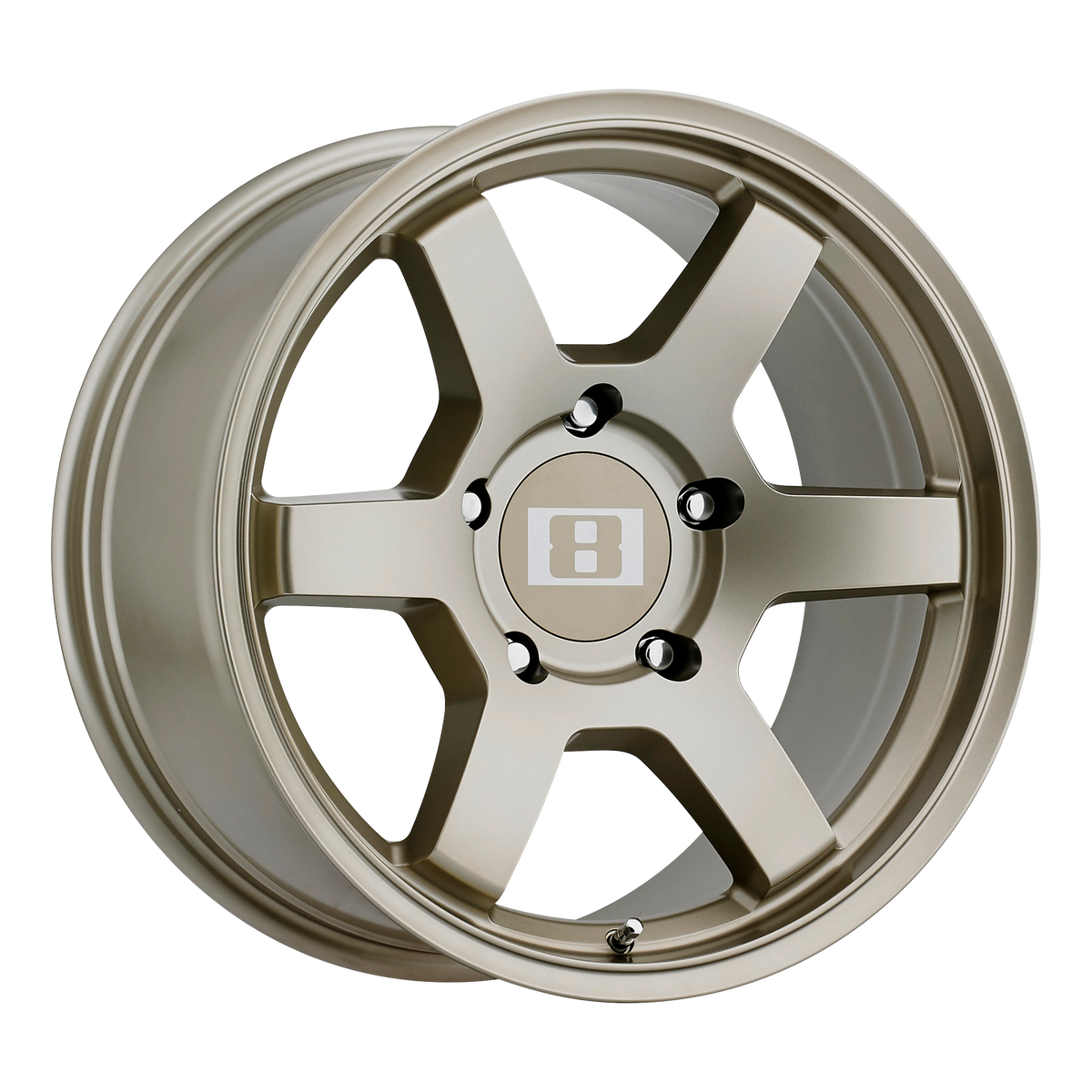 Level 8 MK6 Matte Bronze 16x8 00 6x114.3mm 71.5mm - WheelWiz