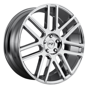 Niche M098 ELAN Chrome Plated 24x10 +30 6x135mm 87.1mm - WheelWiz