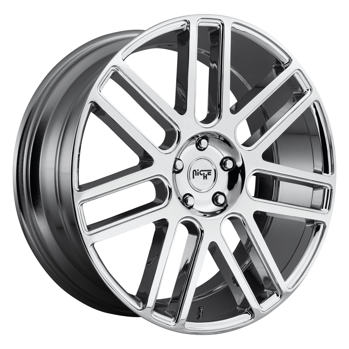 Niche M098 ELAN Chrome Plated 24x10 +30 6x139.7mm 78.1mm - WheelWiz