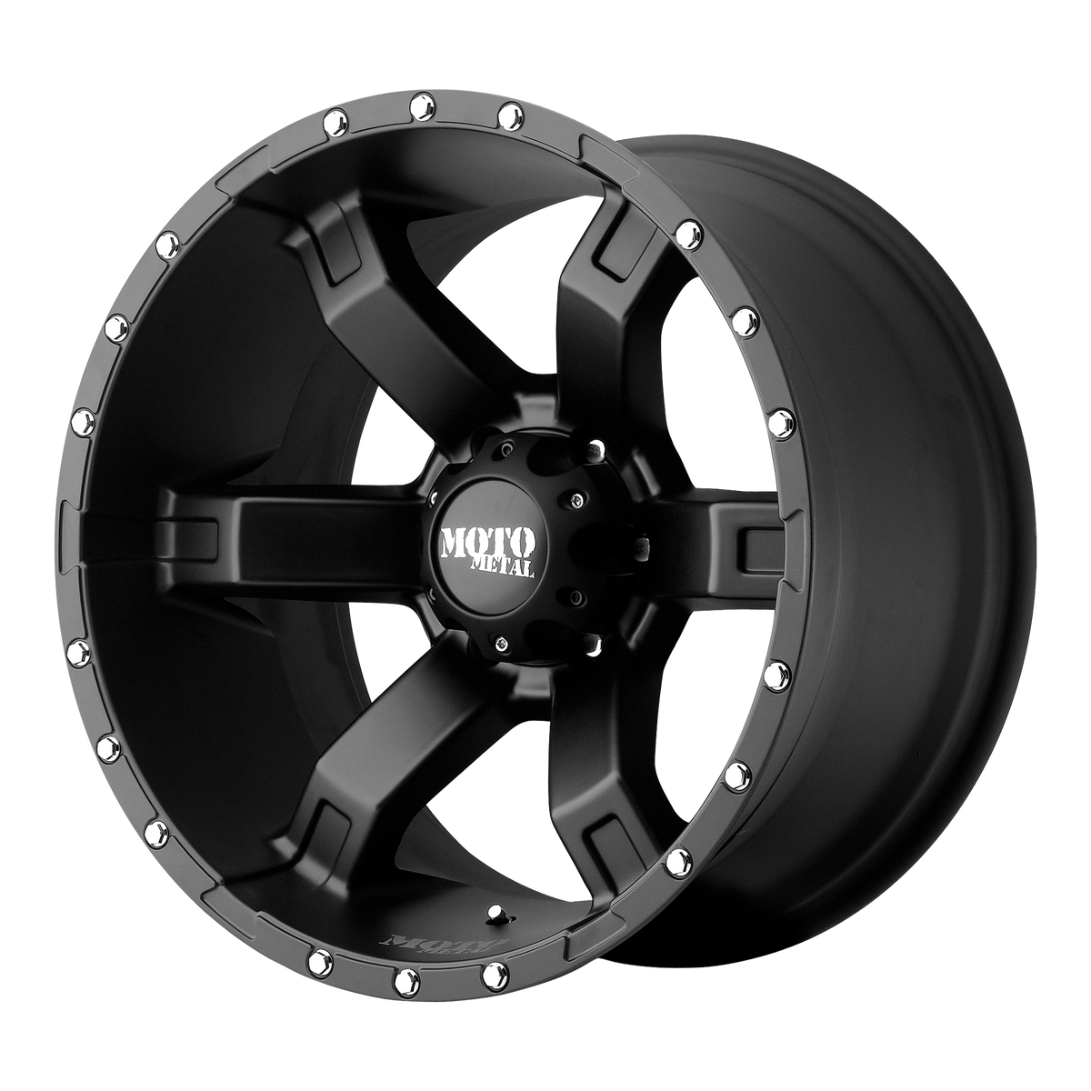 Moto Metal MO967 Satin Black With Clearcoat 22x10 -24 6x135mm 87.1mm - WheelWiz