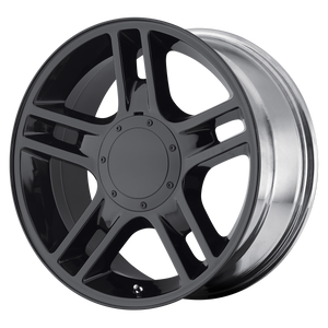 OE Creations PR108 Gloss Black 20x9 +30 6x135mm 87.1mm - WheelWiz