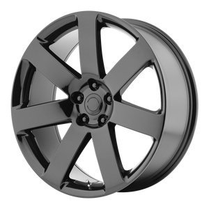 OE Creations PR138 Gloss Black 20x9 +26 5x115mm 71.5mm - WheelWiz