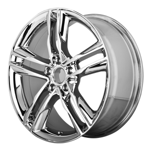 OE Creations PR141 Chrome 18x8 +32 5x112mm 66.6mm - WheelWiz