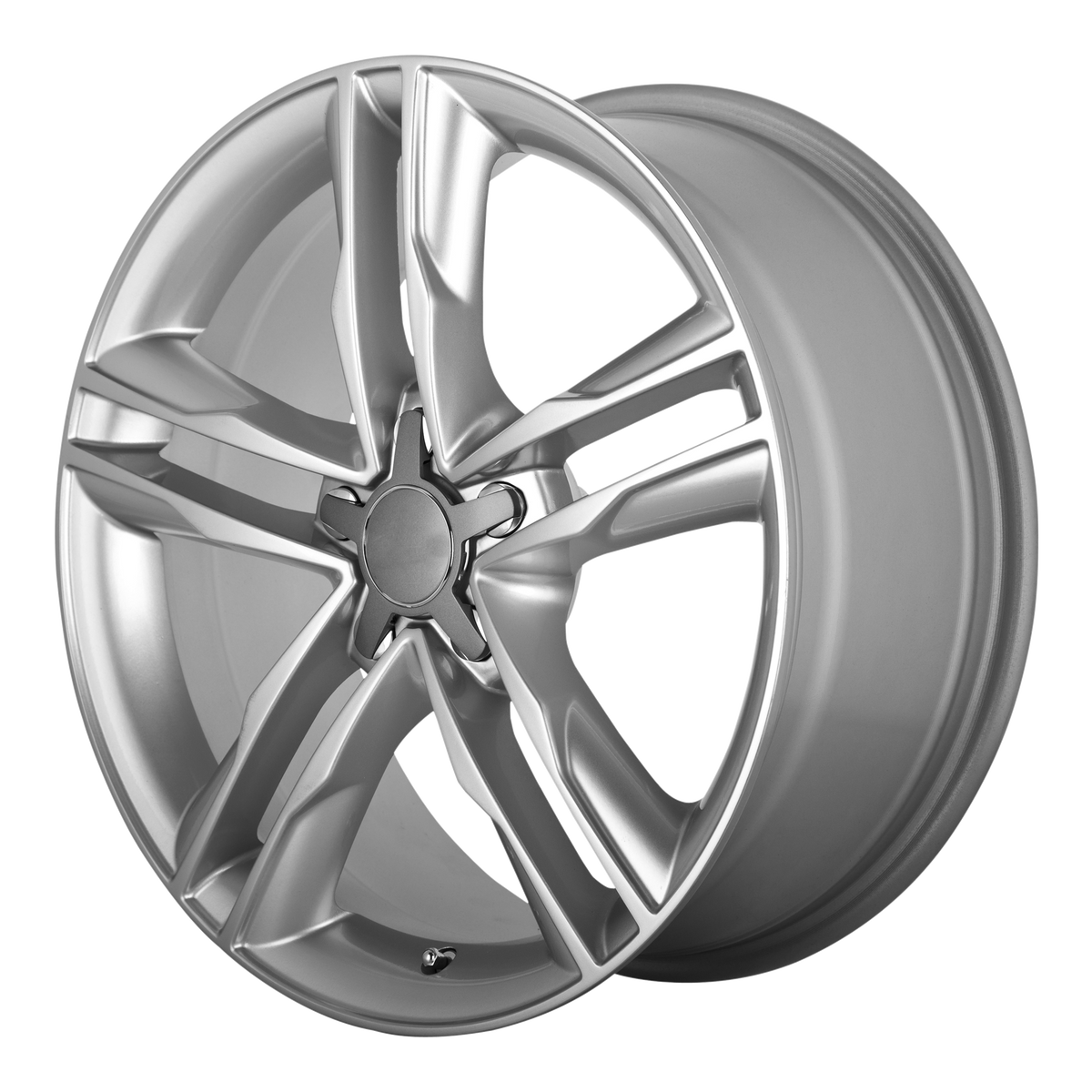 OE Creations PR141 Hyper Silver 17x7.5 +35 5x112mm 66.6mm - WheelWiz