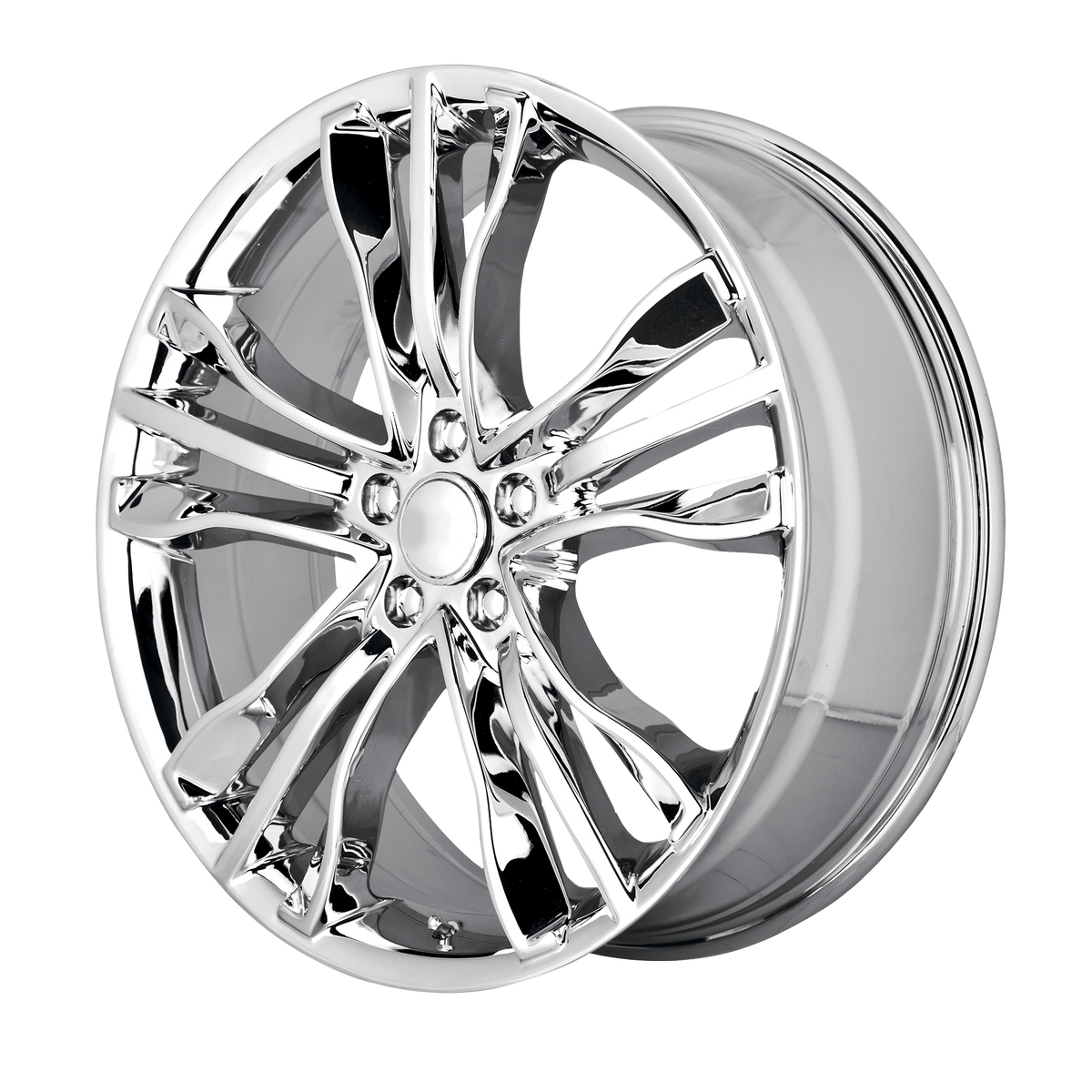 OE Creations PR142 Chrome 19x8.5 +32 5x112mm 66.6mm - WheelWiz