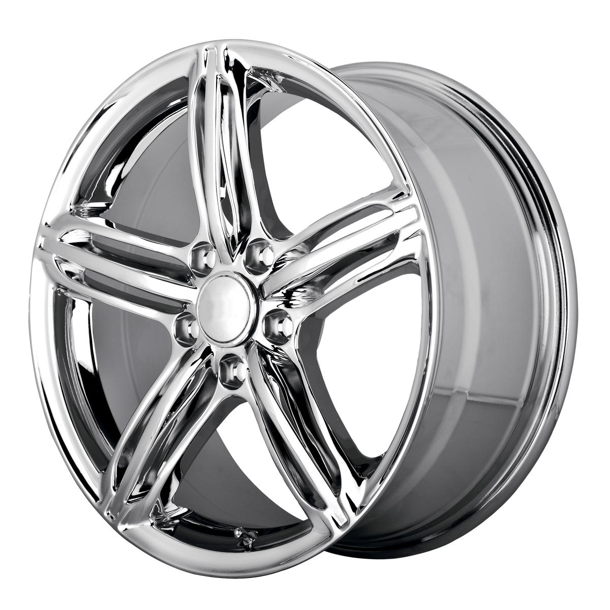 OE Creations PR145 Chrome 19x8.5 +32 5x112mm 57.1mm - WheelWiz