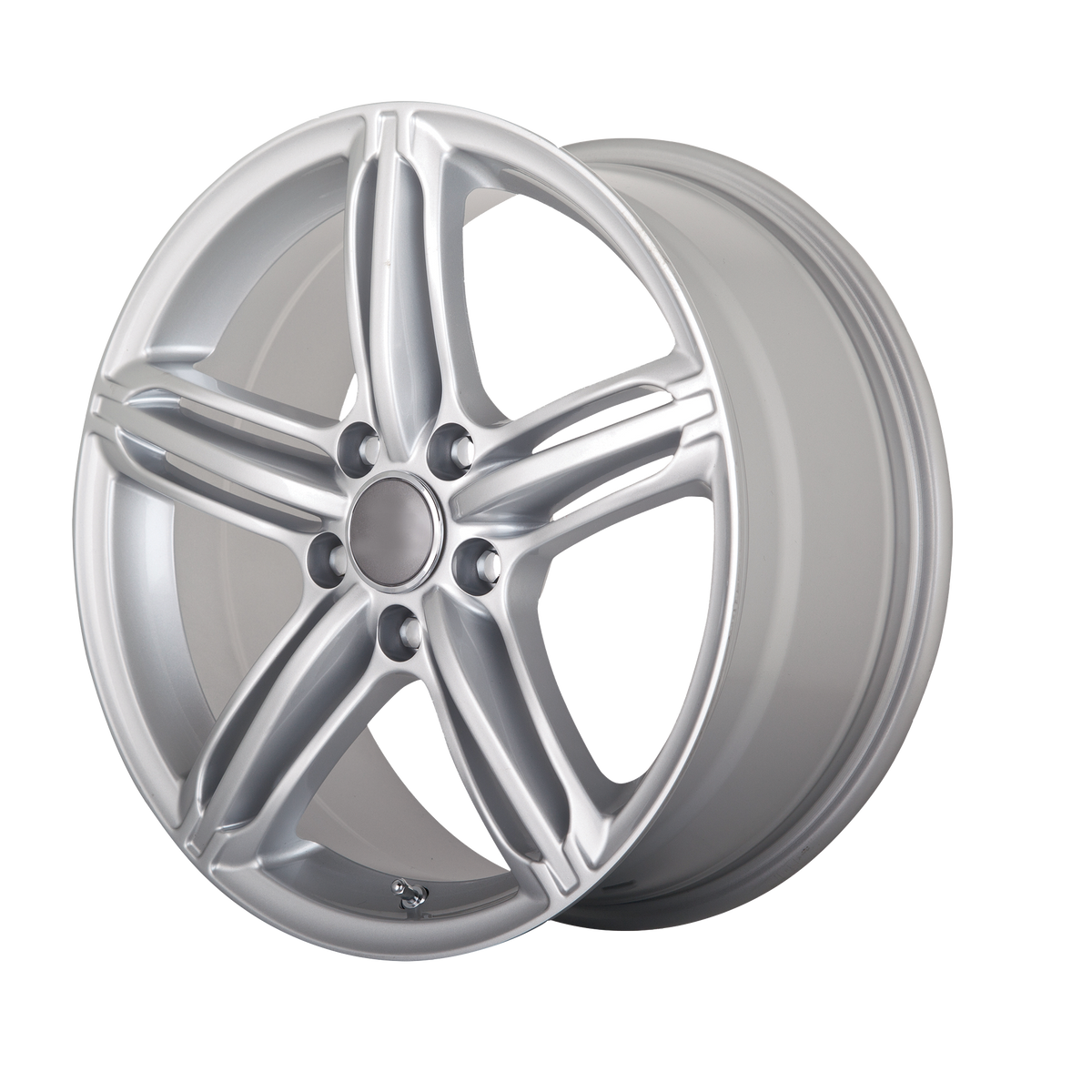 OE Creations PR145 Hyper Silver 18x8 +32 5x112mm 57.1mm - WheelWiz