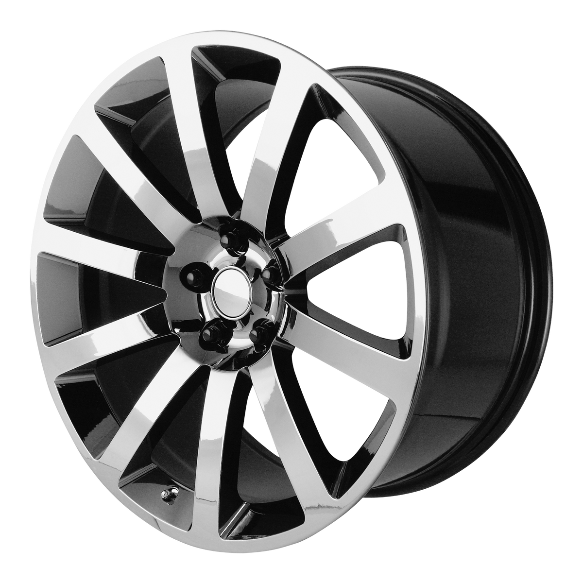 OE Creations PR146 Black Chrome Pvd 20x9 +26 5x115mm 71.5mm - WheelWiz