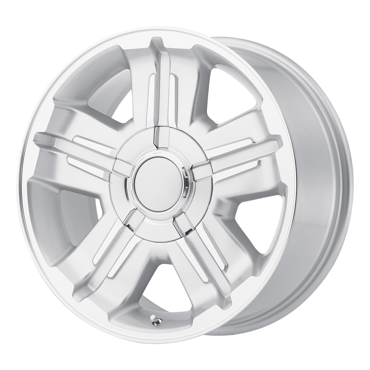 OE Creations PR173 Silver 18x8 +30 6x139.7mm 78.1mm - WheelWiz