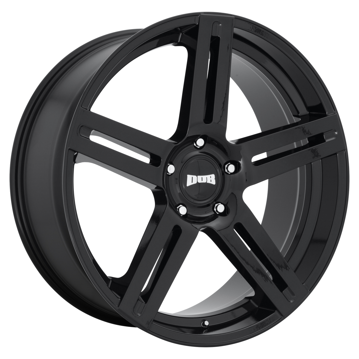 DUB S250 ROC Gloss Black 24x10 +10 5x127mm 78.1mm - WheelWiz
