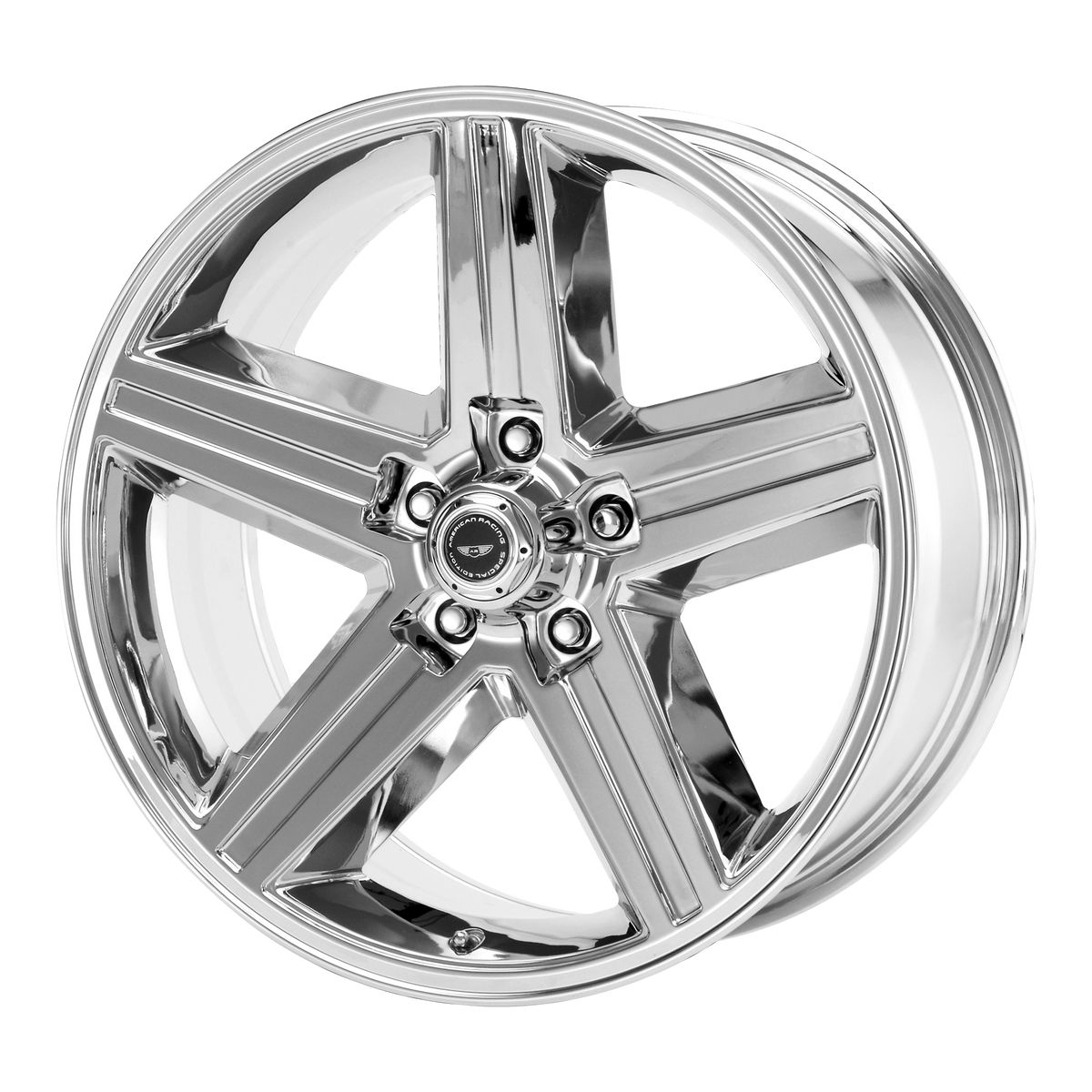 American Racing VN690 IROC Chrome 20x8 00 5x120.65mm 72.6mm - WheelWiz