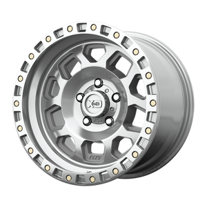 XD Series XD132 RG2 Machined 17x8 +25 6x139.7mm 106.1mm - WheelWiz