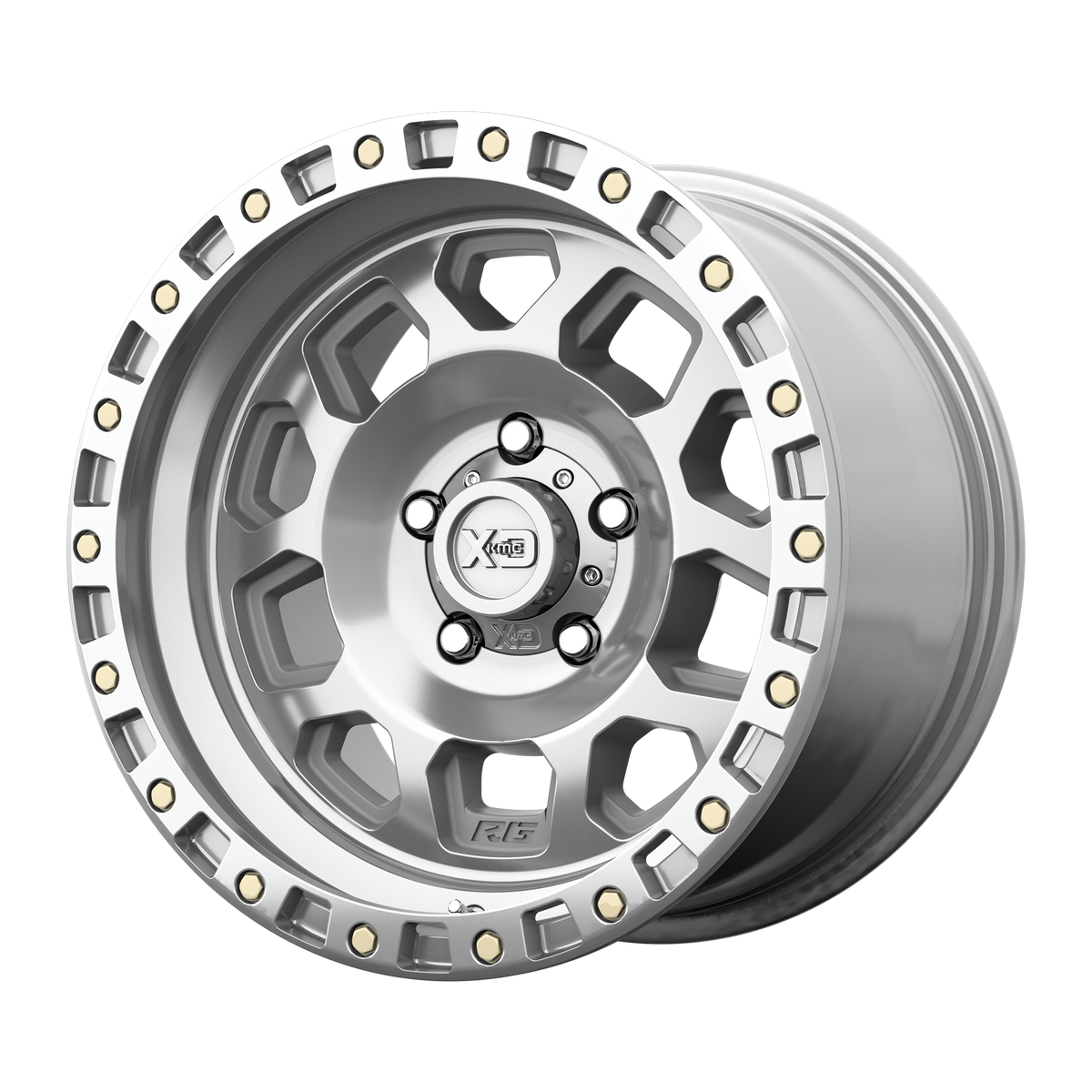 XD Series XD132 RG2 Machined 17x8 +25 5x114.3mm 72.6mm - WheelWiz
