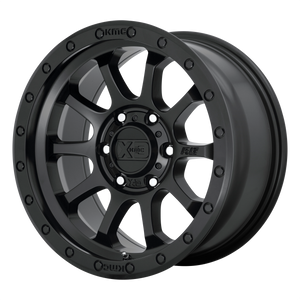 XD Series XD143 RG3 Satin Black 17x9 +18 6x114.3mm 66.1mm - WheelWiz