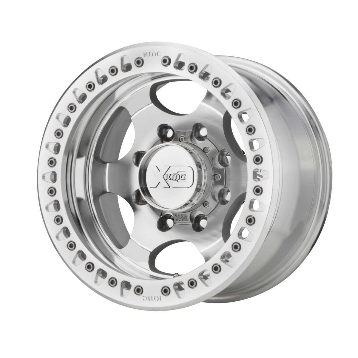 XD Series XD232 BEADLOCK Machined 17x9 -38 8x165.1mm 125.1mm - WheelWiz
