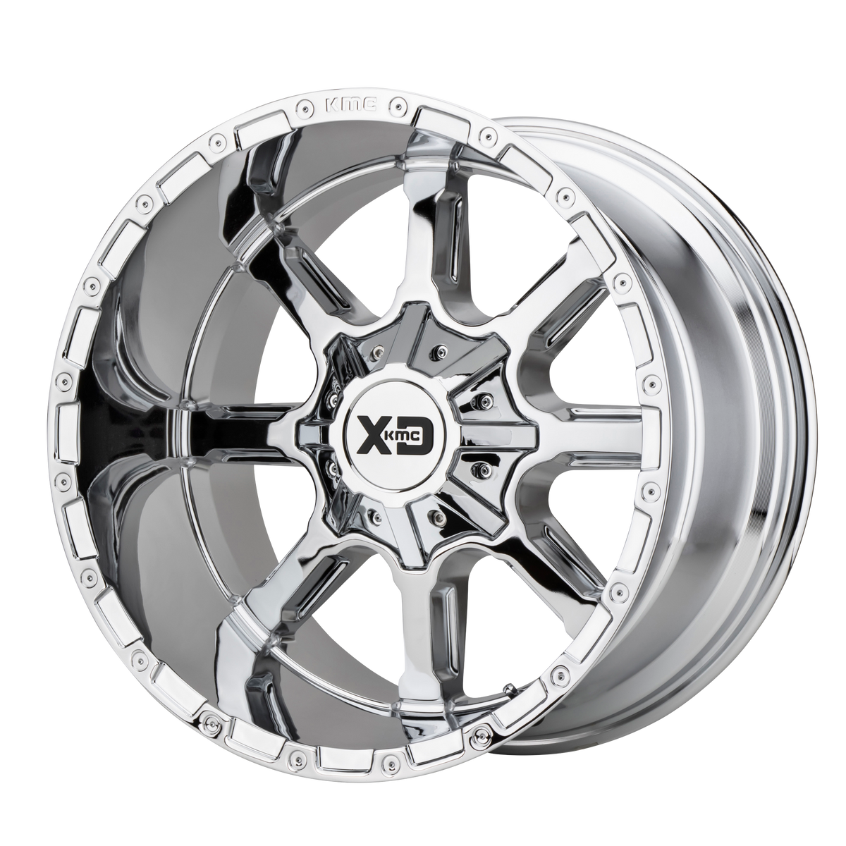 XD Series XD838 MAMMOTH Chrome 22x10 -18 5x139.7|5x150mm 110.1mm - WheelWiz