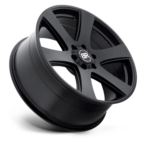 Black Rhino HAKA Matte Black 22x9.5 +25 6x139.7mm 112.1mm - WheelWiz