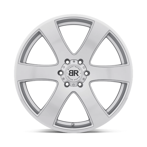 Black Rhino HAKA Silver W/ Machine Face 20x8.5 +30 6x135mm 87.1mm - WheelWiz