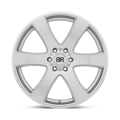 Black Rhino HAKA Silver W/ Machine Face 22x9.5 +30 6x135mm 87.1mm - Wheelwiz