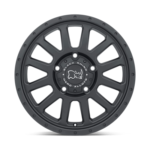 Black Rhino HAVASU Matte Black 16x7.5 +45 6x130mm 84.1mm - Wheelwiz