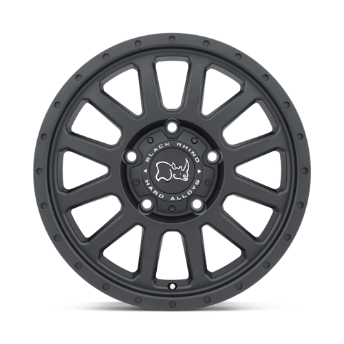 Black Rhino HAVASU Matte Black 17x7.5 +45 5x160mm 65.1mm - WheelWiz
