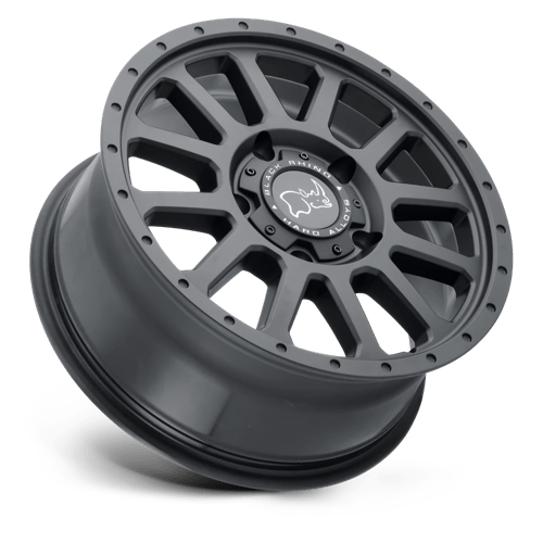 Black Rhino HAVASU Matte Black 16x7.5 +38 6x130mm 84.1mm - Wheelwiz
