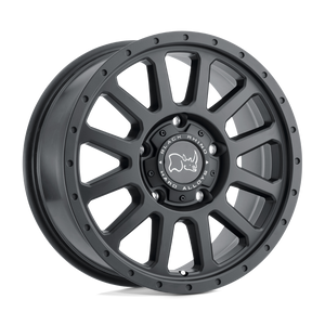 Black Rhino HAVASU Matte Black 17x7.5 +45 5x130mm 84.1mm - WheelWiz