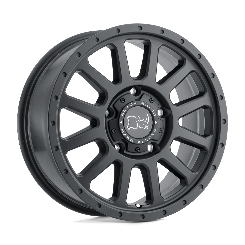 Black Rhino HAVASU Matte Black 16x7.5 +45 5x160mm 65.1mm - WheelWiz