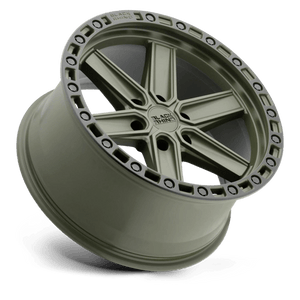 Black Rhino HENDERSON Olive Drab Green W/ Black Ring 17x9 -12 6x139.7mm 112.1mm - WheelWiz