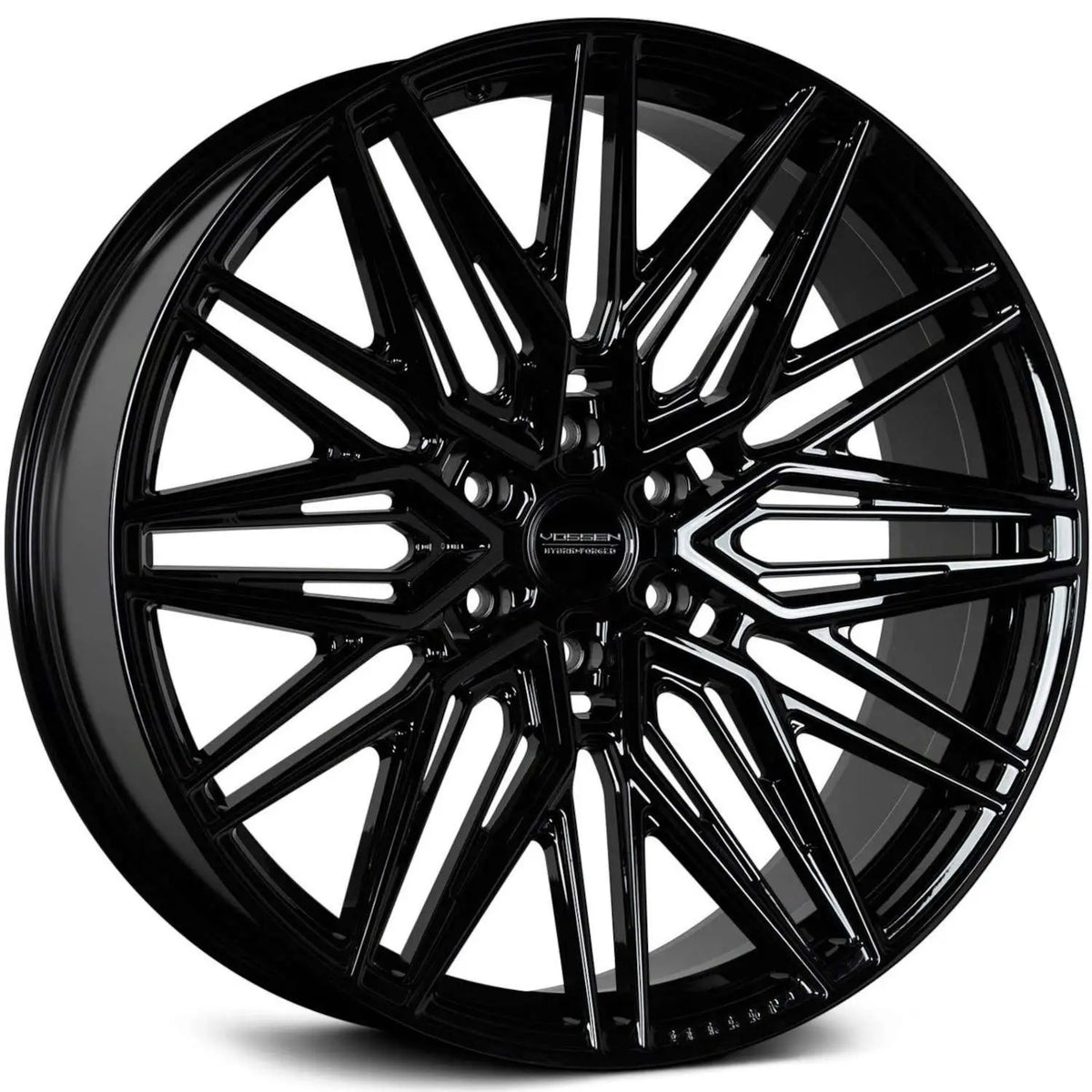 VOSSEN HF65 22x9.5 30 6-135 DEEP 87.1 GLOSS BLACK