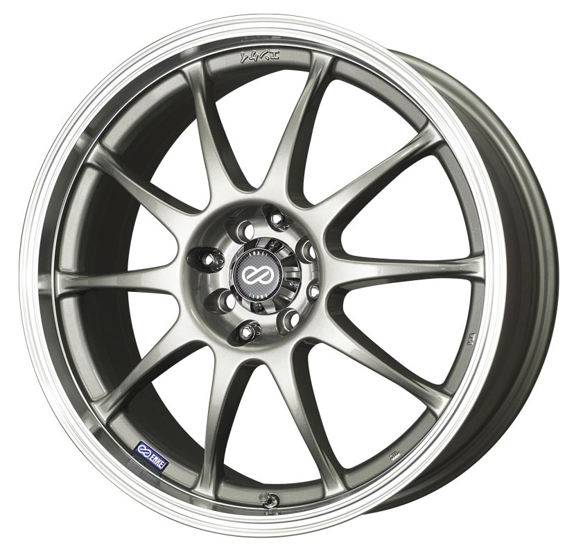 Enkei J10 Silver Paint 17x7 +38 5x108|5x115mm 72.6mm - WheelWiz
