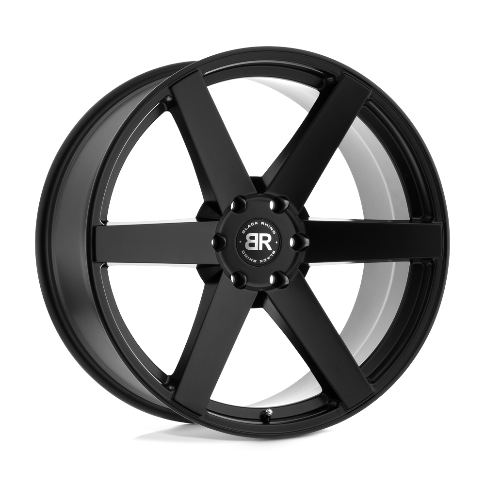 Black Rhino KAROO Matte Black 22x10 +30 6x135mm 87.1mm - WheelWiz