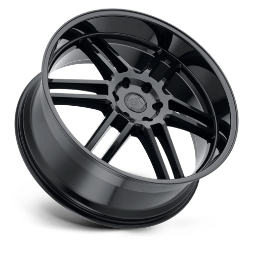 Black Rhino KATAVI Gloss Black 22x10 +30 5x114.3mm 76.1mm - Wheelwiz