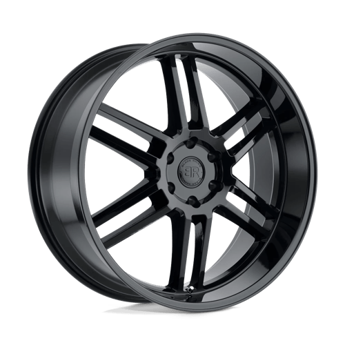 Black Rhino KATAVI Gloss Black 24x10 +20 6x139.7mm 112.1mm - WheelWiz