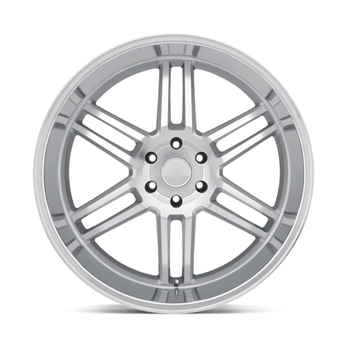 Black Rhino KATAVI Silver W/ Mirror-cut Face 22x10 +10 6x139.7mm 112.1mm - Wheelwiz