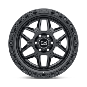 Black Rhino KELSO Matte Black 17x9 0 5x127mm 71.5mm - Wheelwiz