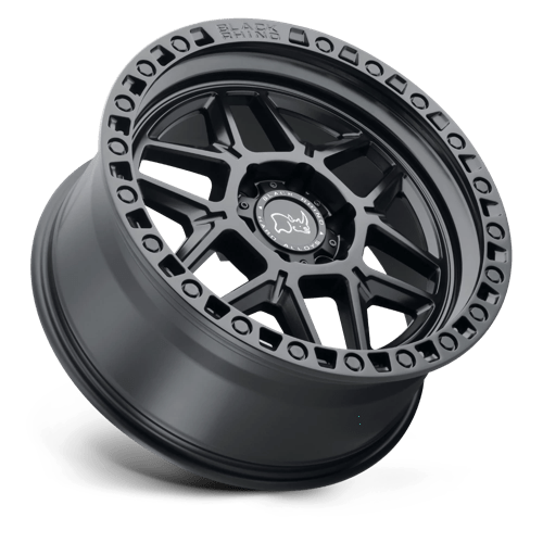 Black Rhino KELSO Matte Black 18x9 +12 6x139.7mm 112.1mm - Wheelwiz