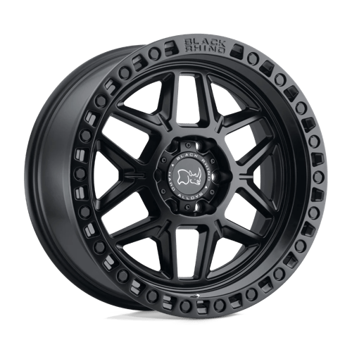 Black Rhino KELSO Matte Black 17x9 -18 5x114.3mm 76.1mm - Wheelwiz
