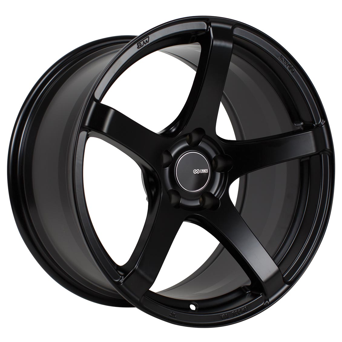 Enkei KOJIN Black Paint 17x9 +35 5x114.3mm 72.6mm - WheelWiz