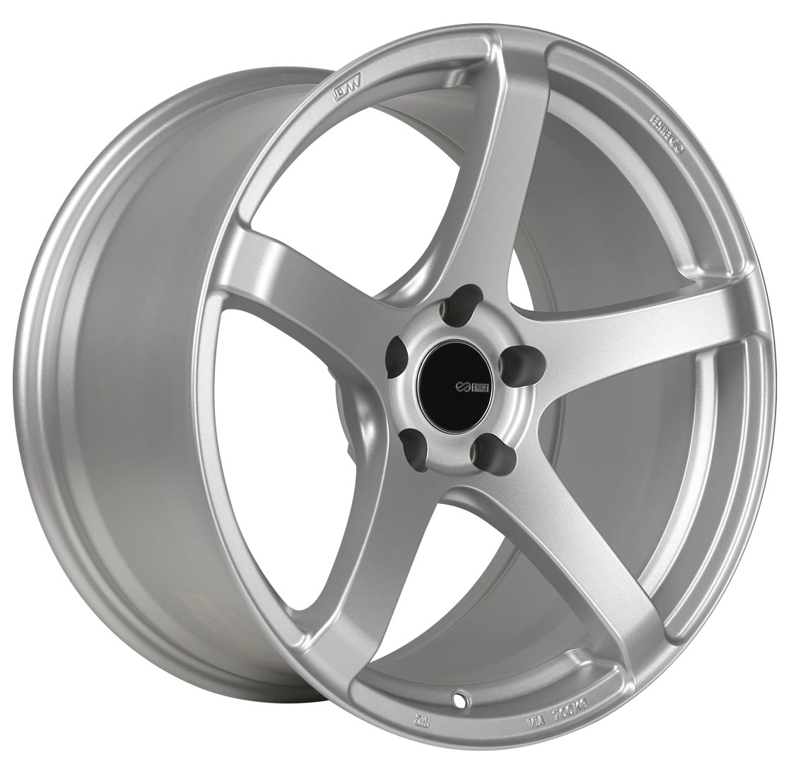 Enkei KOJIN Silver Paint 17x8 +45 5x114.3mm 72.6mm - WheelWiz