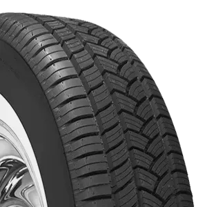 Coker American Classic Radial (1 3/4 INCH Whitewall) 235/55R17 - Wheelwiz