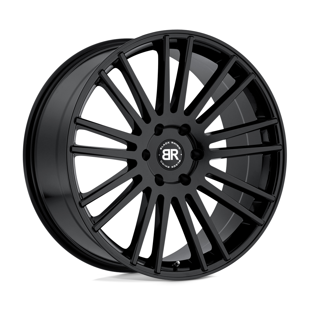 Black Rhino KRUGER Gloss Black 22x9.5 +25 6x139.7mm 112.1mm - WheelWiz