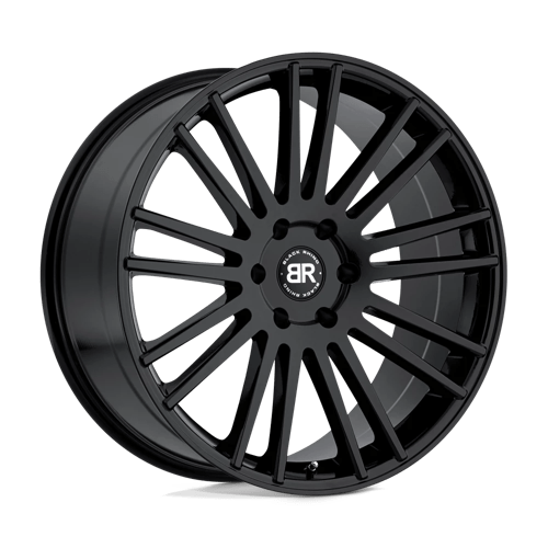 Black Rhino KRUGER Gloss Black 18x8.5 +35 5x114.3mm 76.1mm - WheelWiz
