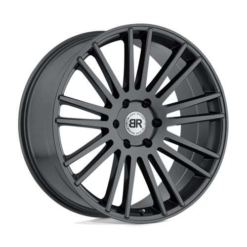 Black Rhino KRUGER Gloss Gunmetal 24x10 +25 6x139.7mm 112.1mm - WheelWiz