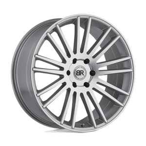 Black Rhino KRUGER Silver W/ Mirror-cut Face 24x10 +25 5x139.7mm 78.1mm - Wheelwiz